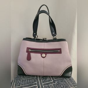 Coach pebbled leather bag